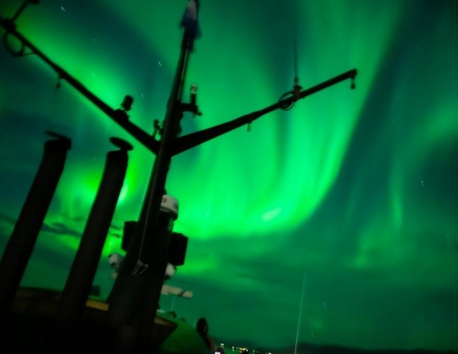 Combined Package: Northern Lights by Boat with a Backup Plan