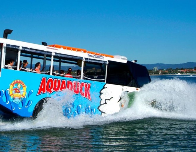 Aquaduck Sunshine Coast : 1-hour Mooloolaba Tour by Land and Water