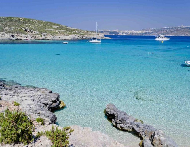 Excursión a Gozo, Comino y lago Azul con barra libre