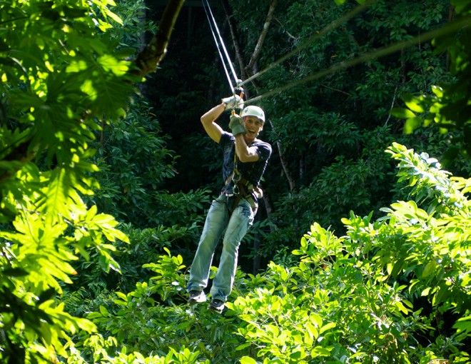 Zipline adventure