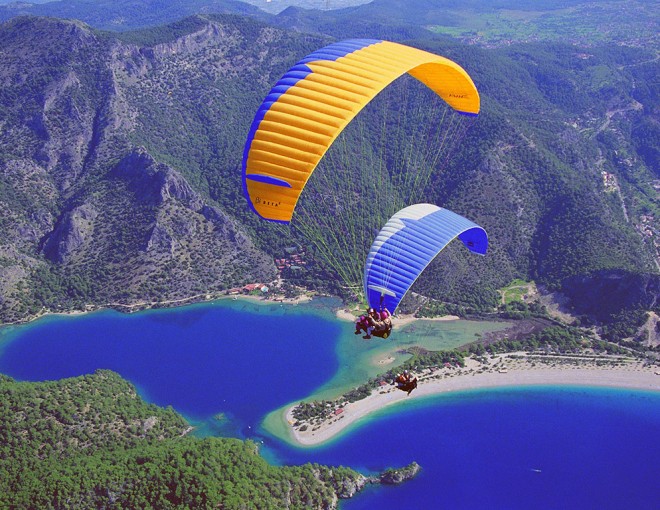 Tandem Paragliding in Fethiye