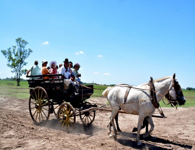 Jornada gaucha en la Estancia Santa Susana