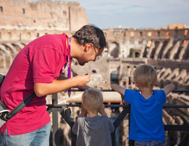 Tour familiar interactivo por el Coliseo – acceso prioritario