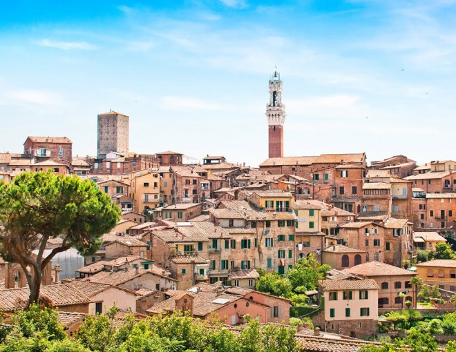 Siena, San Gimignano y Monteriggioni con degustación de vinos y de productos locales