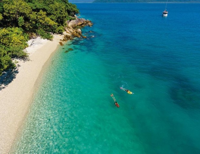 Fitzroy Island Activity Pass 1 - Snorkelling or Glass Bottom Boat