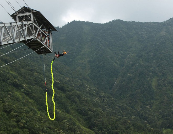 Bungee Jumping with Transport