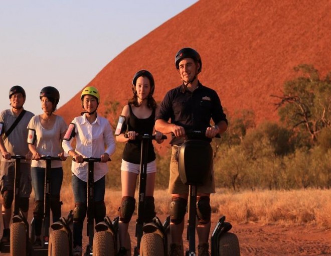 Quarter Uluru Segway & Sunset