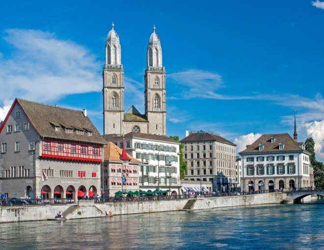 Combo: Zürich City Tour and Rhine Falls
