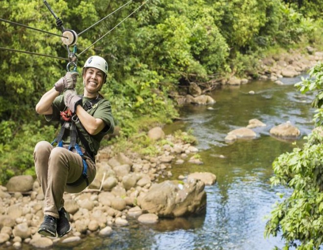 Aventura en tirolinas