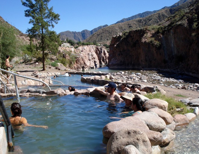 Thermal baths of Cacheuta