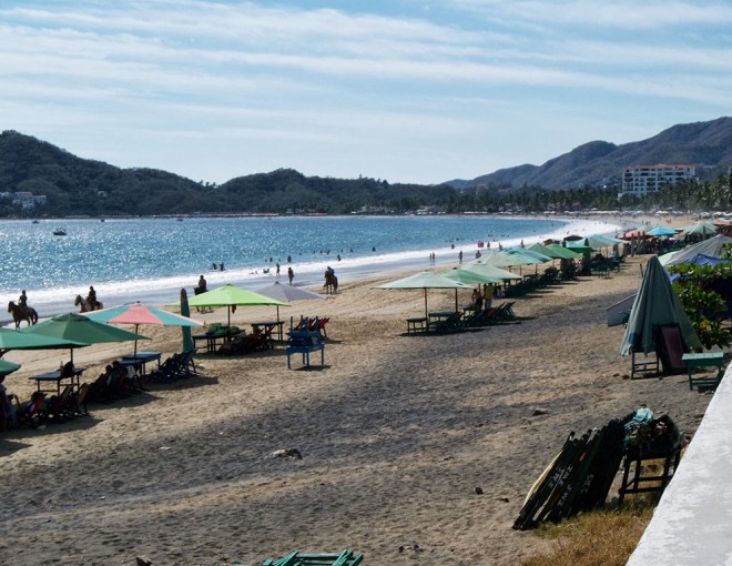 Paseo a caballo en la playa