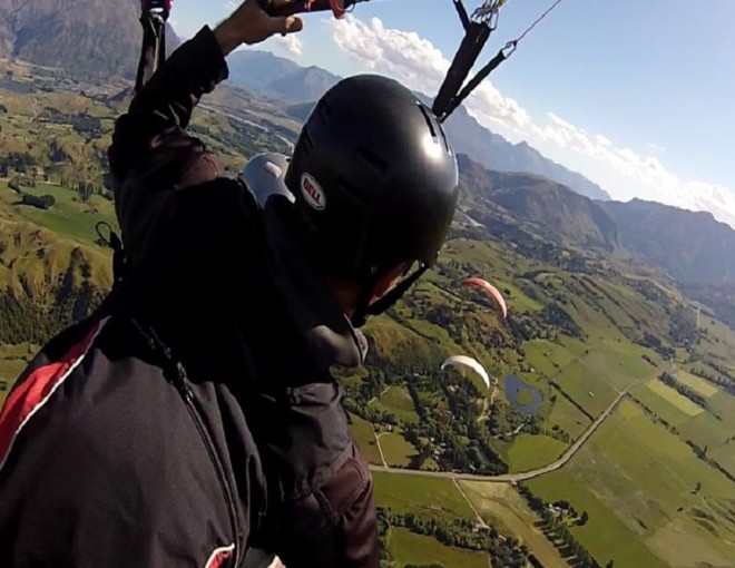 Summer Paragliding Higher Take off – Aerobatic Flight