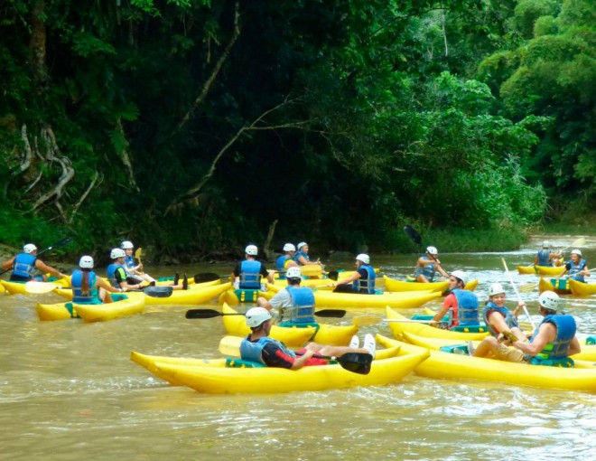 Zipline and Kayak